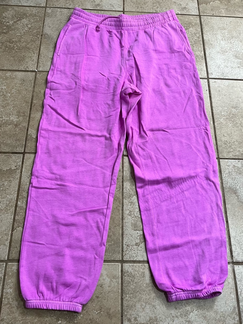 Old Navy Bright Lavender Women's Jogger Sweatpants